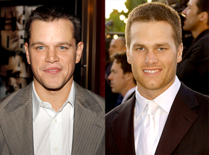 Matt Damon, Tom Brady Matt Damon, Tom Brady